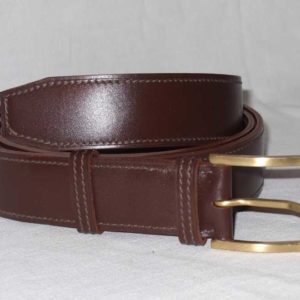 Ceinture homme box marron