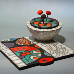 Coralie Amanton, céramiste raku