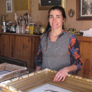 Béatrice Binetruy, Restauration et conservation de dorure à la feuille et encadrement