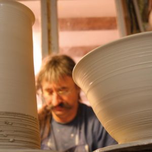 Didier Ribault, céramiste dans le Jura